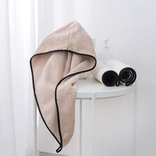Hair Drying Cap Womens Absorbent Dry Hair Towel Wipe Hair Quick-drying Towel Pack Turban Cute Shampoo Shower Cap Long Hair