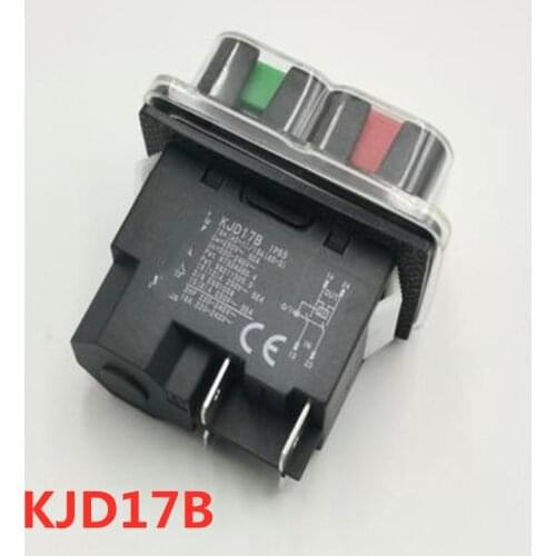 Machine tool special electromagnetic switch 4pin IP55 electromagnetic switch KJD17B