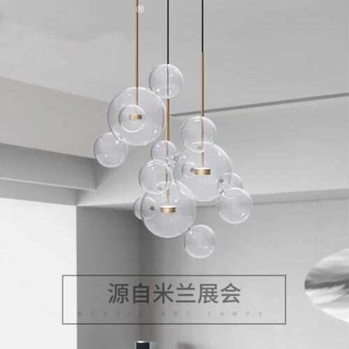 Led stone nordic lamp luminaire hanging lights pendant lamp lighting light kitchen fixtures bedroom hanging lamp