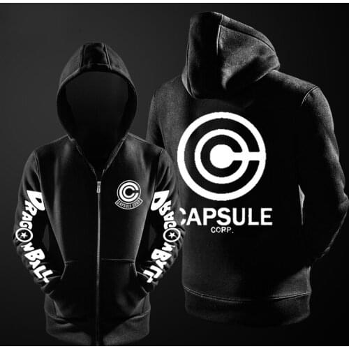 Japanese Anime Son-Goku Hooded Sweatshirt Punk Clothes Harajuku Cosplay Oversized Sweatshirt Couple Streetwear Baseball Jersey