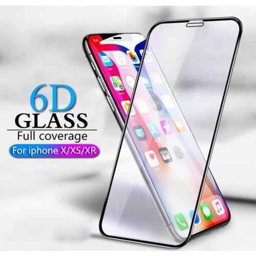 HICUTE Protective Glass for iPhone x screen protector iPhone x xr xs max Tempered Glass on iPhone x xs max xr screen protection