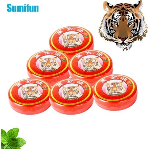 10pcs Tiger Balm Insect Bite Summer Cooling Oil Refresh Pain Headache Cool Cream Relieve Itching Pain Relief Ointment D4286