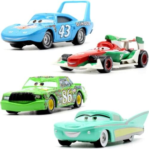 20 Style Disney Lightning McQueen Pixar cars 3 Chick Hicks Metal Diecast Toy Car 1:55 Loose Brand New In Stock & Free Shipping