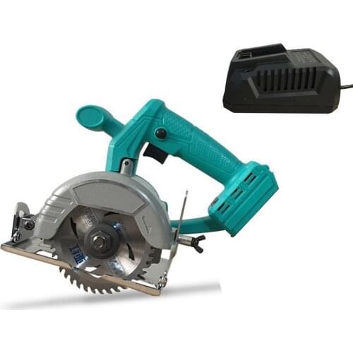 5 Inches 1000W Brushless Rechargeable Electric Circular Saw Cutting Machine Lithium Battery Woodworking Circular Portable Saw