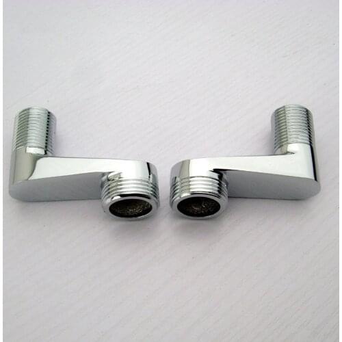 Shower Faucet Install Parts brass material bathtub wall supply line for bathroom bathtub faucet wall mounted faucet accessories