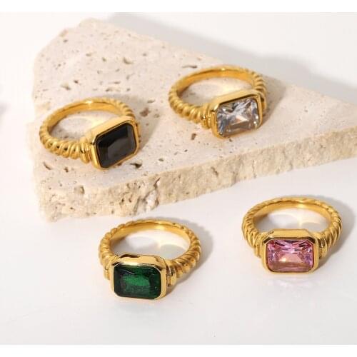 Кольца с фианитами для женщин Doreen Box China At AliExpress