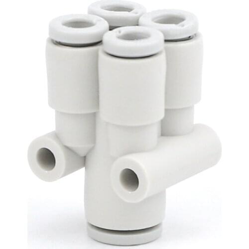 Pneumatic five heads connector KQ2UD04-06 KQ2UD06-08