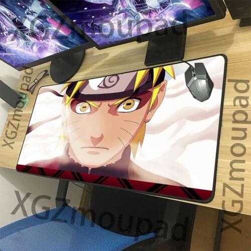 XGZ Large Mouse Pad Black Lock Edge Computer Custom Personalized Office Table Desk Mat Rubber Non-slip 900x400/600x300