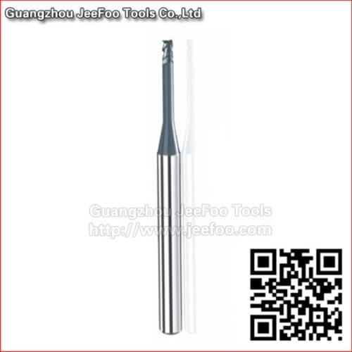 MF-Long Neck Short Flute 4 Flutes Ball Nose End Mills