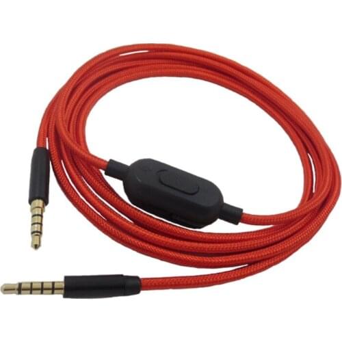Earphones Headset Accessories Portable Headphone Cable for-Lo-gitech Astro A10 A40 A30 Headset