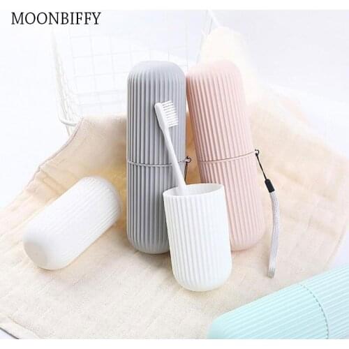 Outdoor Portable Tooth Brush Container Travel Organizer Toothbrush Toothpaste Protect Holder Storage Box Toothbrush holder