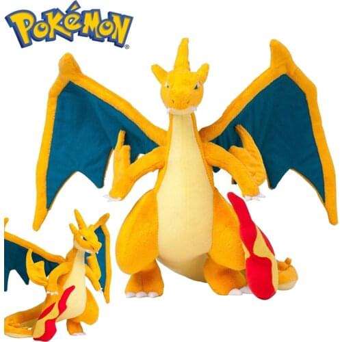 25cm Kawaii Pokemon Charizard Plush Toys Anime Movie Cartoon Cool Pokémon Short Stuffed Dolls Model Toy Cute Girls Kids Toy Gift