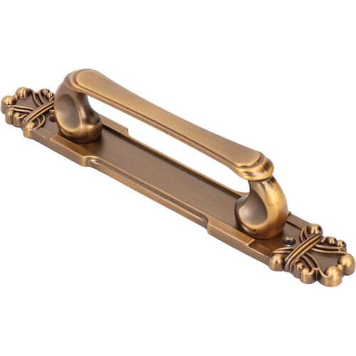 Surface Mounted Handle Antique Zinc Alloy Drawer Closet Cabinet Handles Hardware Fitting Furniture Handle