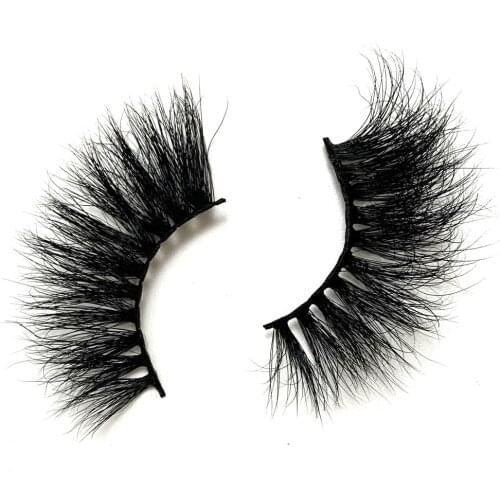 Makeup 25mm Mink Lashes False Eyelashes 5D Mink Lashes Dramatic Full Strip Lashes 3D Mink Eyelashes Extension Cruelty Free GS517