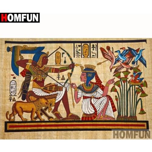 HOMFUN Full Square/Round Drill 5D DIY Diamond Painting "Character landscape" Embroidery Cross Stitch 5D Home Decor Gift A18083