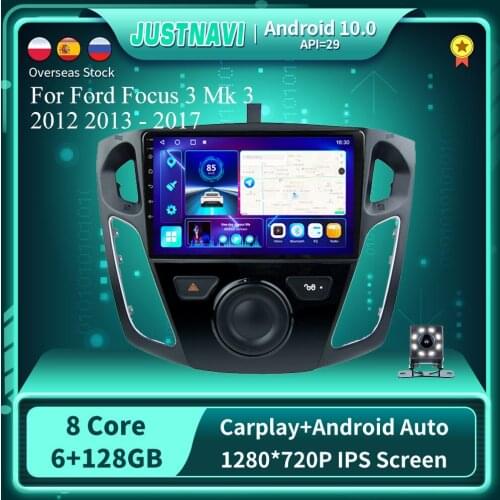Android 10.0 DSP Car Radio Multimidia Video Player Navigation GPS For Ford Focus 3 Mk 3 salon 2012-2017 BT SWC 2 Din Head Unit