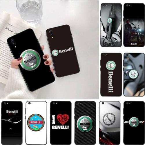 CUTEWANAN Motorcycle benelli Logo Soft Silicone TPU Phone Cover For Vivo Y91c Y17 Y51 Y67 Y55 Y93 Y81S Y19 V17 vivos5