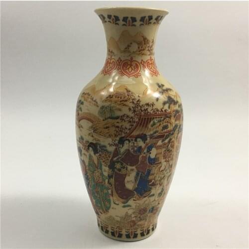 Porcelain in Dezhen Ming and Qing Dynasties vase in living room beauty wax gourd vase antique porcelain in official kiln