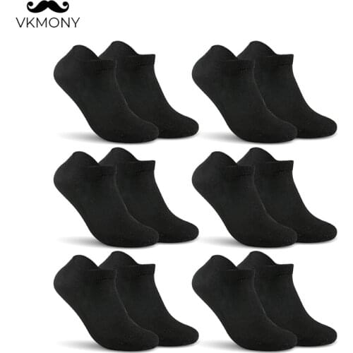 Cotton man socks solid no show men socks large size brand socks 6pairs/lot (EU 39-46) (US 7.0-12.0) VKMONY