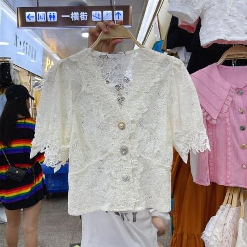 Jfmhrx Openwork Blouses