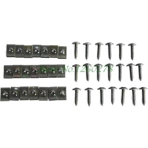 M4 Motorcycle Sportbike Normal Fairing Bolts Kit Body Work Screws Nuts Fasteners
