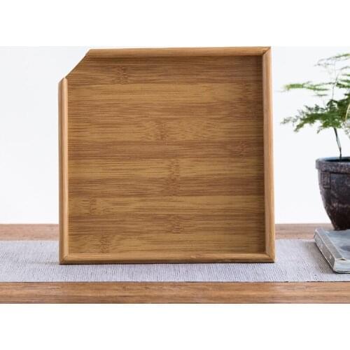Bamboo Pu'er Tea Boxes Pu'er Separator Cut Tea Tray Kung Fu Tea Set Ceremony Accessories Healthy Food Storage Drawer