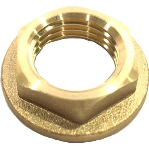 Intertap , nukatap 5/8 Flange Nut Brass