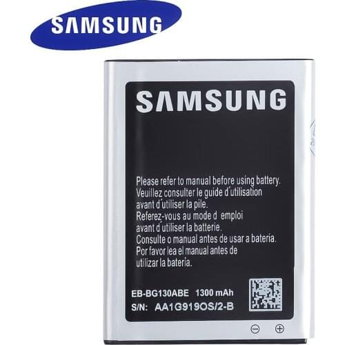 SAMSUNG Original Replacement Battery EB-BG130ABE For Samsung Galaxy Star Pro Star2 G130 Star 2 Authentic Phone Battery 1300mAh