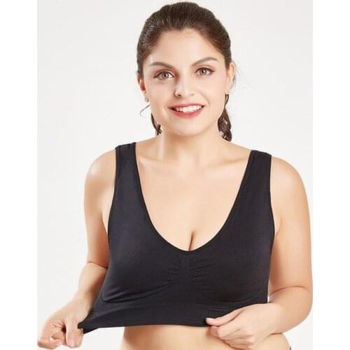 Sexy Women Bra Underwear Seamless Bra Plus Size Push Up Bras For Women Sports Damping Active Bra Comfortable Breathable BH