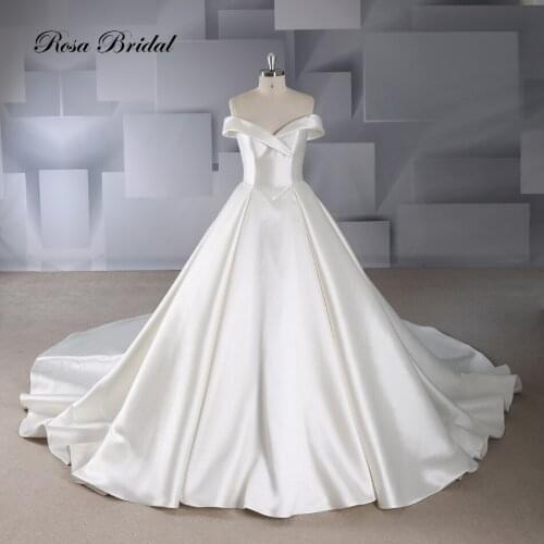 ROSA BRIDAL Satin Wedding Dresses