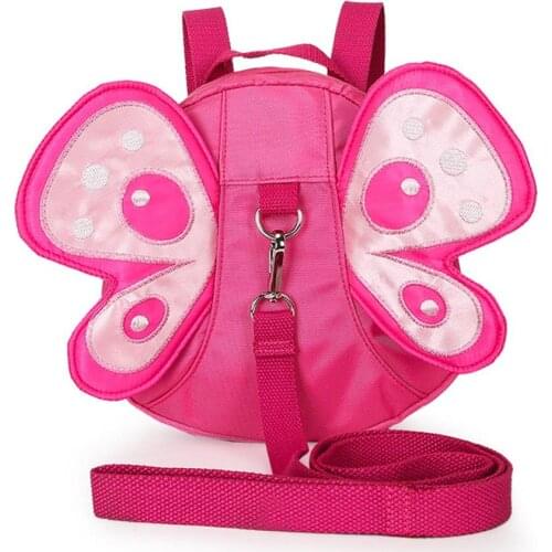 Aged 2-5 Toddler Backpack Anti-Lost Kids Baby Bag Cartoon Wings Children Backpacks Kindergarten School Bag Girls Mochila Escolar