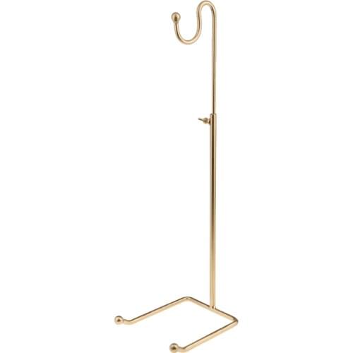 Adjustable Height Women Handbag Display Stand Rack Bags Purse Shelf Stainless Steel Material for Retail Store Shop