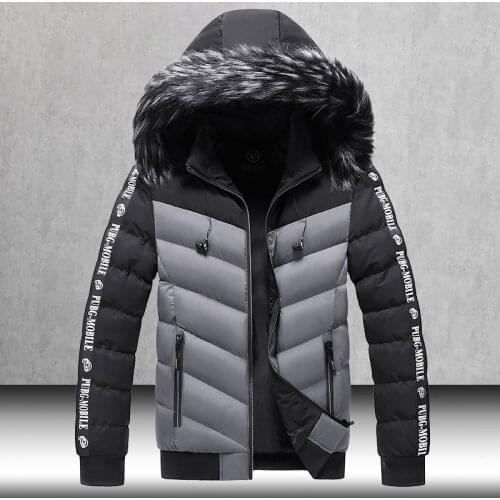 Sponge Mice Men's Parkas With A Hood