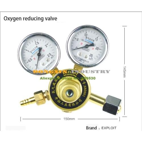 Free shipping EXPLOIT High Quality Oxygen Reducing Valve G5/8" and M15*1.5 Socket