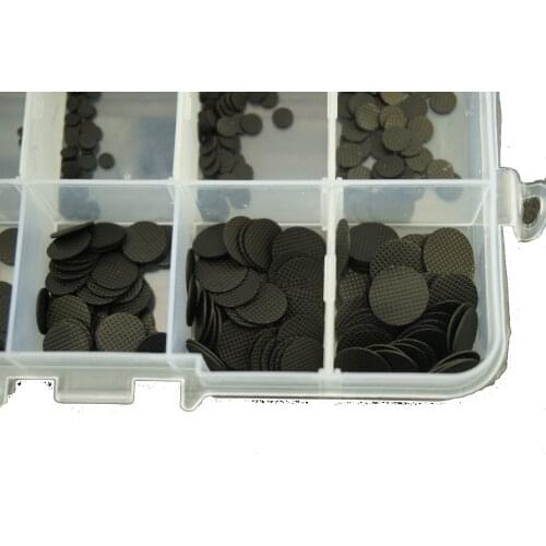 100Pcs/Lot Conductive rubber Pad button contacts For Controllers Buttons Repair Part Spares
