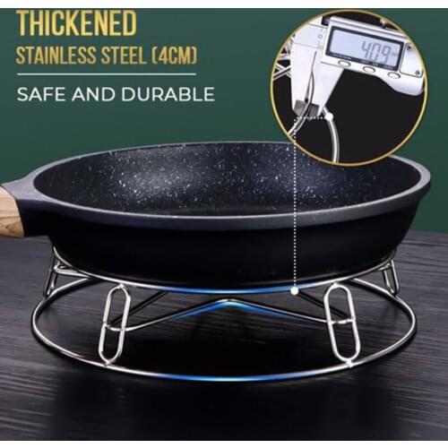 Multi-Use Pot Trivets Heavy Duty Stainless Steel Durable Pot Steaming Tray Pot Accessories For Kitchen XR-Hot