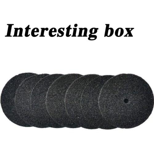 Model cutting tools, saw blades, 10 resin cutting blades, polishing chuck set