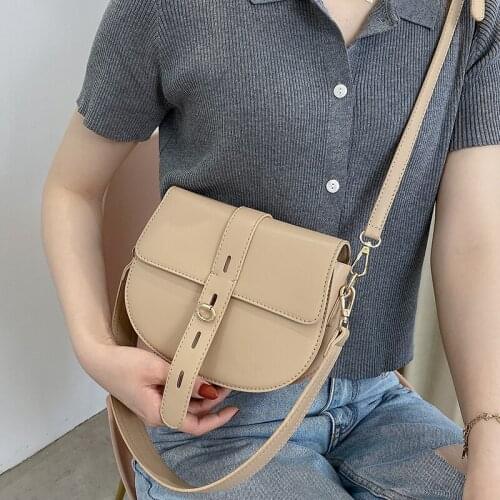 Fashion Women Pu Leather Shoulder Bag High Quality Ladies Small Crossbody Bags for Women Purse and Handbags Casual Messenger Bag
