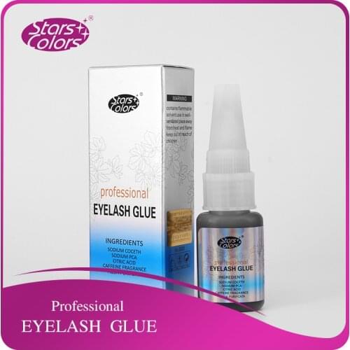 Powerful Latest Professional Engrafting Eyelash Adhesive Individual Eyelash Glue Black Low Odor No Toxic Eyelash Adhesive