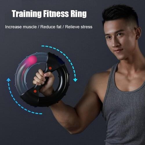 ARM Muscle Fitness Ring Gym Fitness Equipment Home fitness Portable Training Device Exercise Equipment Weights Trainer Fat Loss