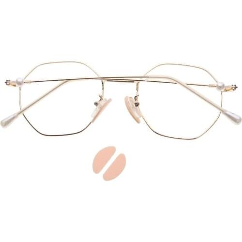 24 Pairs Nose Pad 1mm Soft Foam Self-Adhesive Sticky Anti-Slip Non-slip Eyeglass Nose Pads For Glasses Eyeglasses Sunglasses