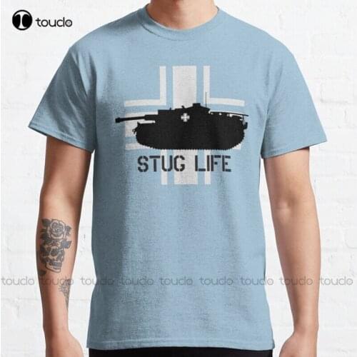 New Stug Life Classic T-Shirt T-Shirt Dress S-5XL mens golf shirt Unisex