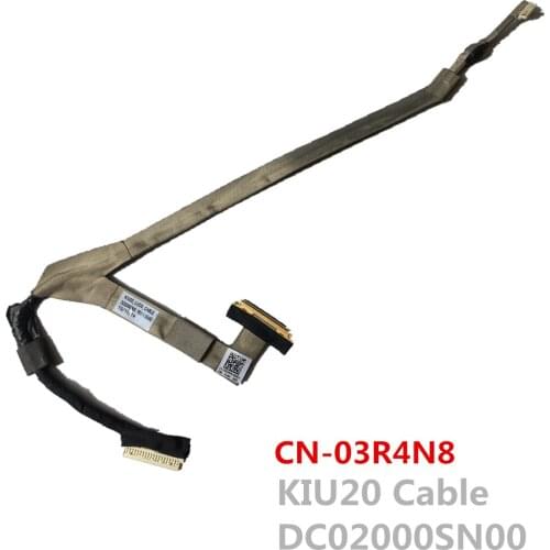 New KIU20 DC02000SN00 Lcd Lvds Cable For Dell Inspiron MINI 10V 1011 P/N: 0C603T C603T 3R4N8 Lcd Lvds Cable