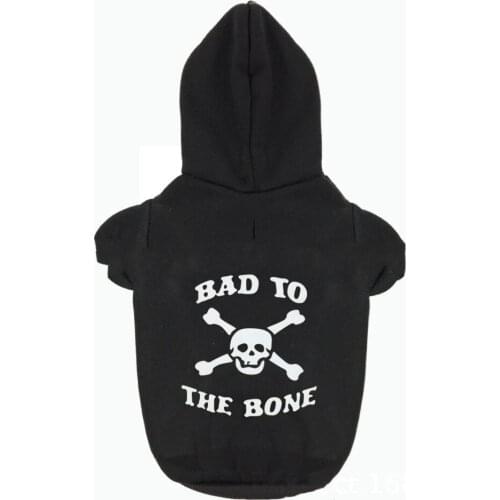 Pet clothing, dog hoodie supplies, printed sweater