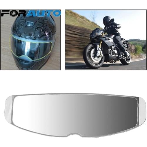FORAUTO Helmet Clear Anti-Fog Patch Film Motorcycle Helmet Lens Fog Resistant Films Universal Motorbike Helmet Accessories