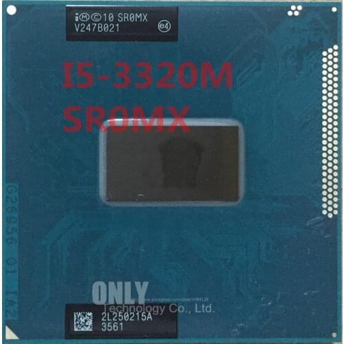 Free shipping Intel CPU I5-3320M SR0MX I5 3320M SROMX 2.6G/3M HM75 HM76 HM77 100% chips new and original IC