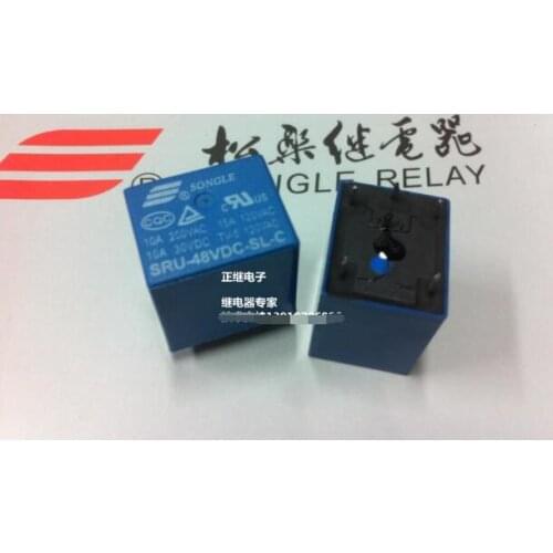 Relay SRU-48VDC-SL-C 5 feet 15A 120VAC 22F