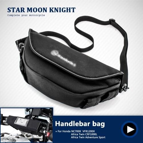 Handlebar Waterproof Bag Travel Bag For Honda Africa Twin CRF1000L Adventure Sport NC700X VFR1200X