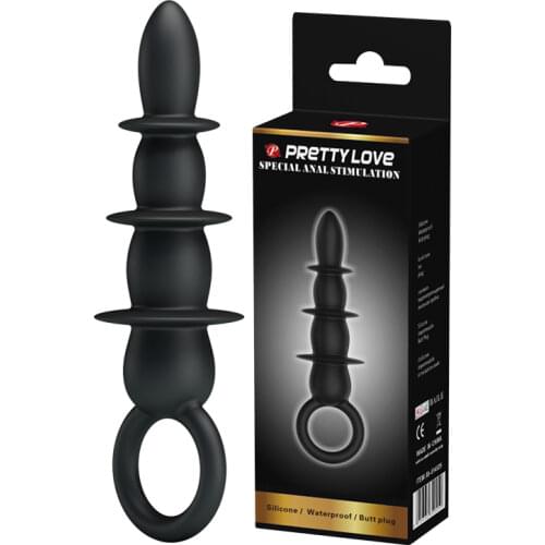 Pretty Love Silicone Anal Plug Anal Sex Toys Butt Plugs Anal Dildo Adult Products for Women and Men Sex Product