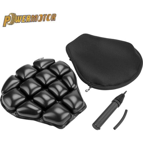 Universal Motorcycle Seat Cushion Air Pad Cover For CBR600 Z800 Z900 For R1200GS R1250GS For GSXR 600 750 Pit bike Go kart